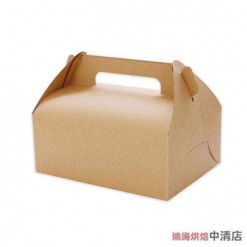 【鴻海烘焙材料】手提餅乾盒 西點盒 大 手提 包裝盒 瑞士捲手提盒 蛋糕盒 麵包盒甜點盒點心盒 蛋糕盒 餅乾盒 手提餐盒