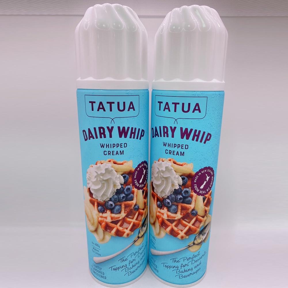【鴻海烘焙材料】Tatua 噴式鮮奶油 400g (冷藏) Tatua 紐西蘭噴式鮮奶油 動物鮮奶油 噴霧式鮮奶油 噴式-細節圖3