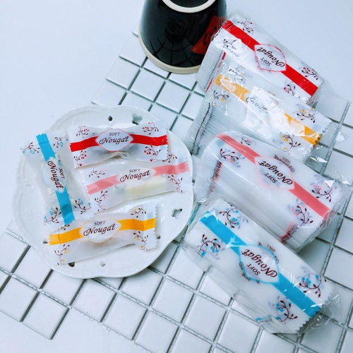 【鴻海烘焙材料】4×9cm烘焙點心包裝袋(100入) 食品包裝袋/餅乾袋/甜點袋/糖果袋/牛軋糖袋/雪Q餅袋/機封袋