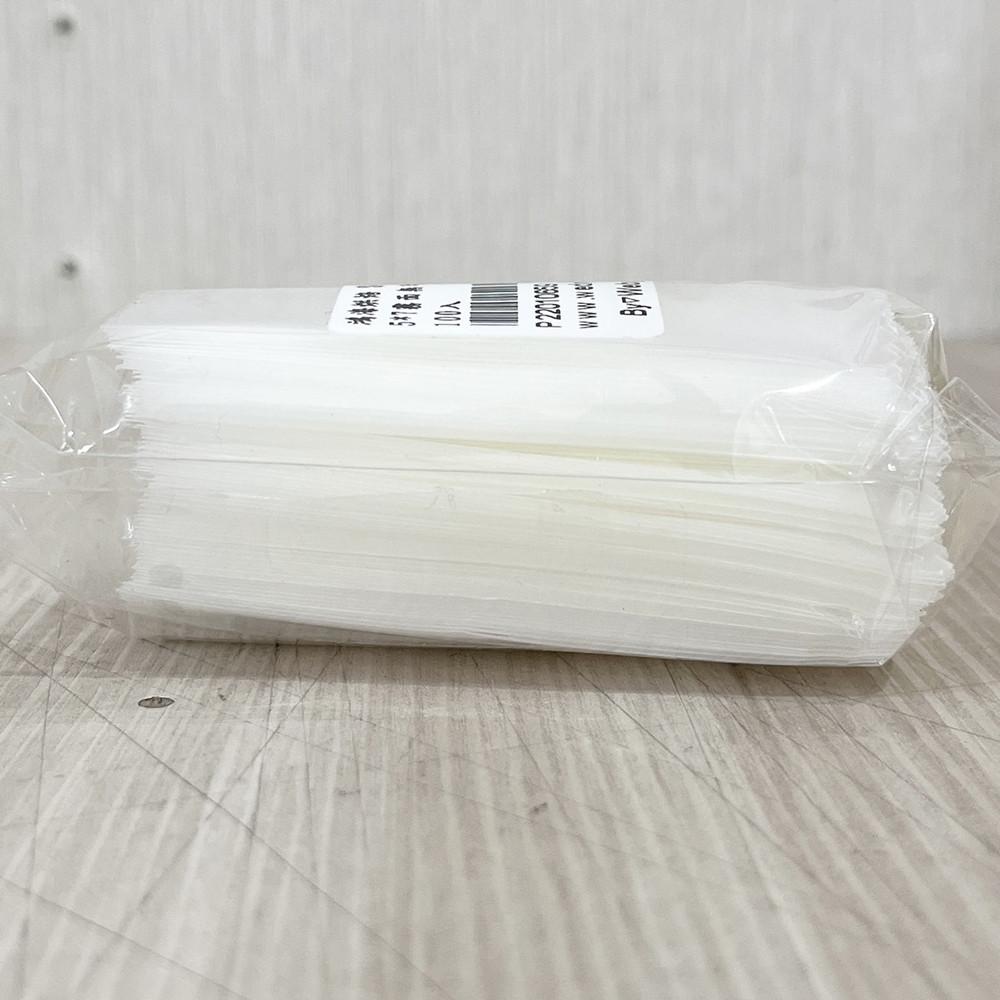 【柚子烘焙食品】磨砂霧面透明袋 餅乾袋 100入 霧面無印刷點心袋 糖果袋 西點袋 甜點袋  手工點心袋 平口袋 烘焙-細節圖3