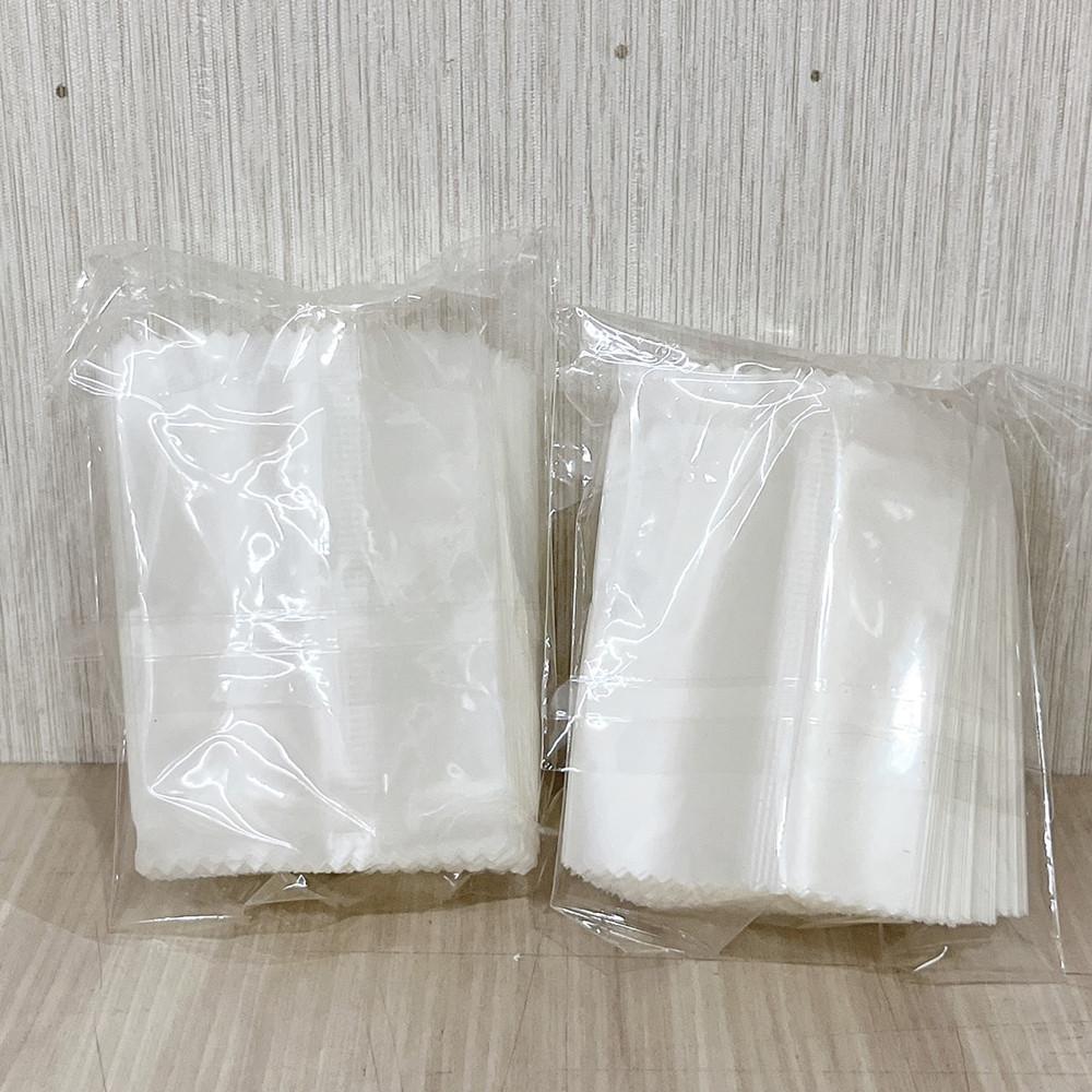 【柚子烘焙食品】磨砂霧面透明袋 餅乾袋 100入 霧面無印刷點心袋 糖果袋 西點袋 甜點袋  手工點心袋 平口袋 烘焙-細節圖4