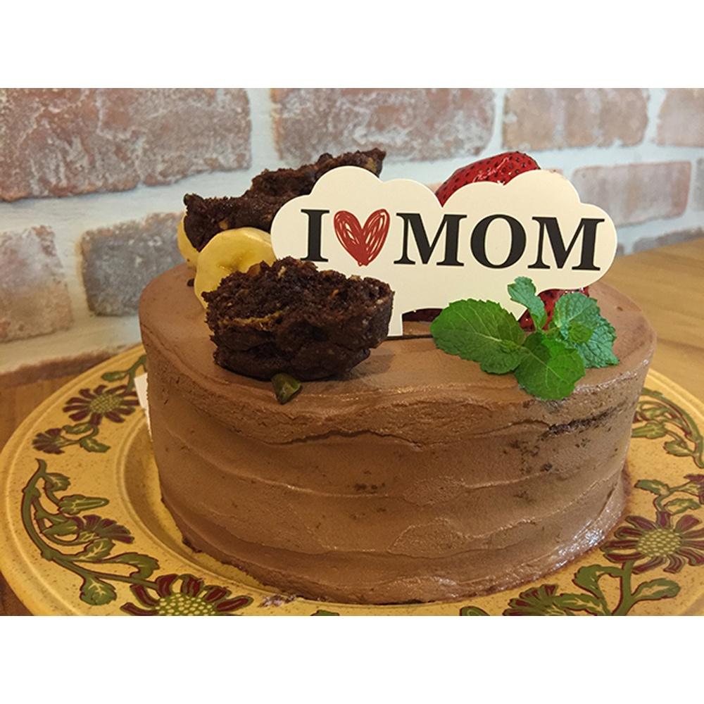 【柚子烘焙食品】蛋糕插牌 5枚/包 生日蛋糕裝飾 蛋糕裝飾品 派對 節日 甜品 蛋糕 插牌 插件 母親節蛋糕 裝飾擺件-細節圖2