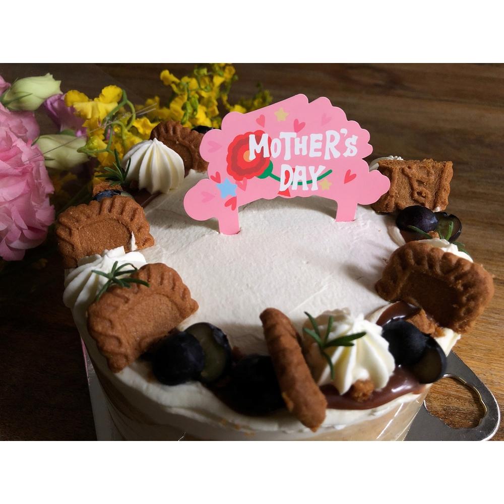 【柚子烘焙食品】蛋糕插牌 5枚/包 生日蛋糕裝飾 蛋糕裝飾品 派對 節日 甜品 蛋糕 插牌 插件 母親節蛋糕 裝飾擺件-細節圖9