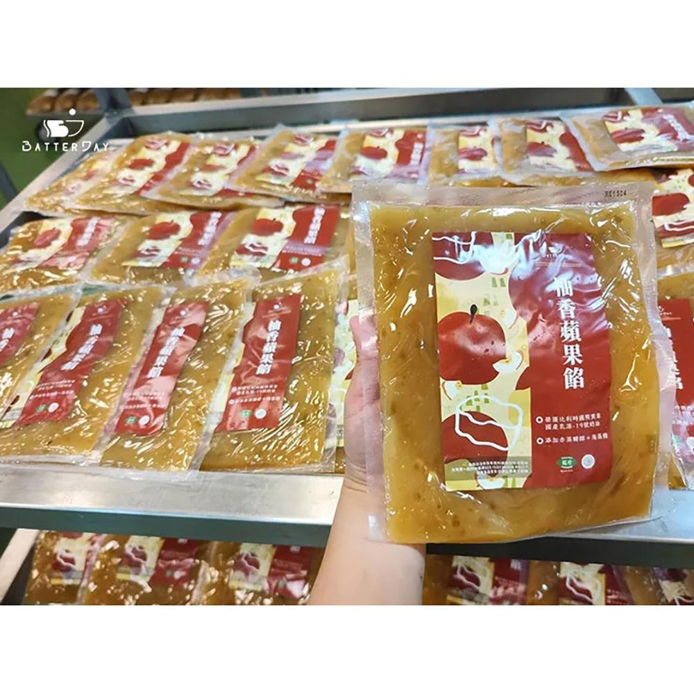 【柚子烘焙食品】柚香蘋果餡 1kg 銘珍餡料 中秋月餅 冰皮月餅 柚香蘋果 蘋果酥餡 蘋果酥 焙日 BatterDay-細節圖3