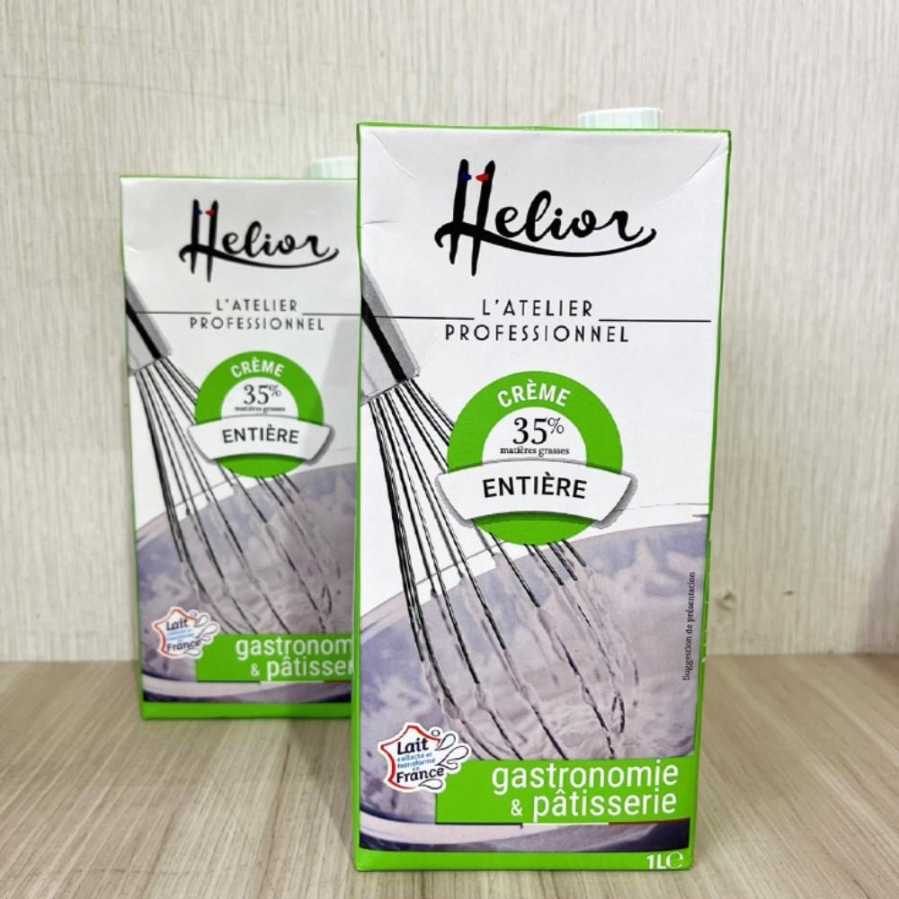 【柚子烘焙食品】法國艾樂歐Helior鮮奶油 1L(冷藏)動物性鮮奶油35% 鮮奶油 料理 清爽奶香 最佳打發比例 烘焙-細節圖5