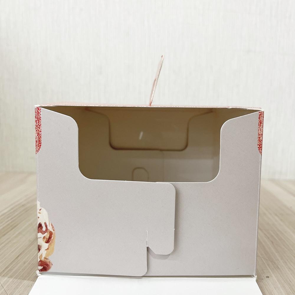 【柚子烘焙食品】手提蛋糕盒 4吋蛋糕提盒 動物密語 蛋糕盒 點心盒 蛋糕包裝盒 生日蛋糕盒 乳酪蛋糕盒 烘焙包裝 紙盒-細節圖8