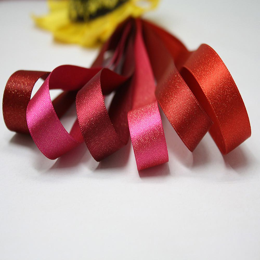 【柚子烘焙食品】色丁金緯絲帶(顏色尺寸內詳_100碼/卷)織帶 手作材料 緞帶 絲帶 彩帶 禮物DIY包裝彩帶蝴蝶結緞帶-細節圖5