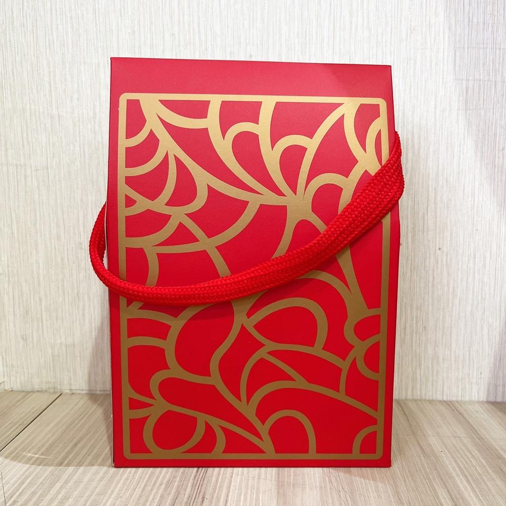 【柚子烘焙食品】年節手提盒 手提自立盒 牛軋糖手提盒 一斤提盒 年節禮盒 糖果禮盒 雪花酥包裝盒 餅乾盒  手提禮盒-細節圖4