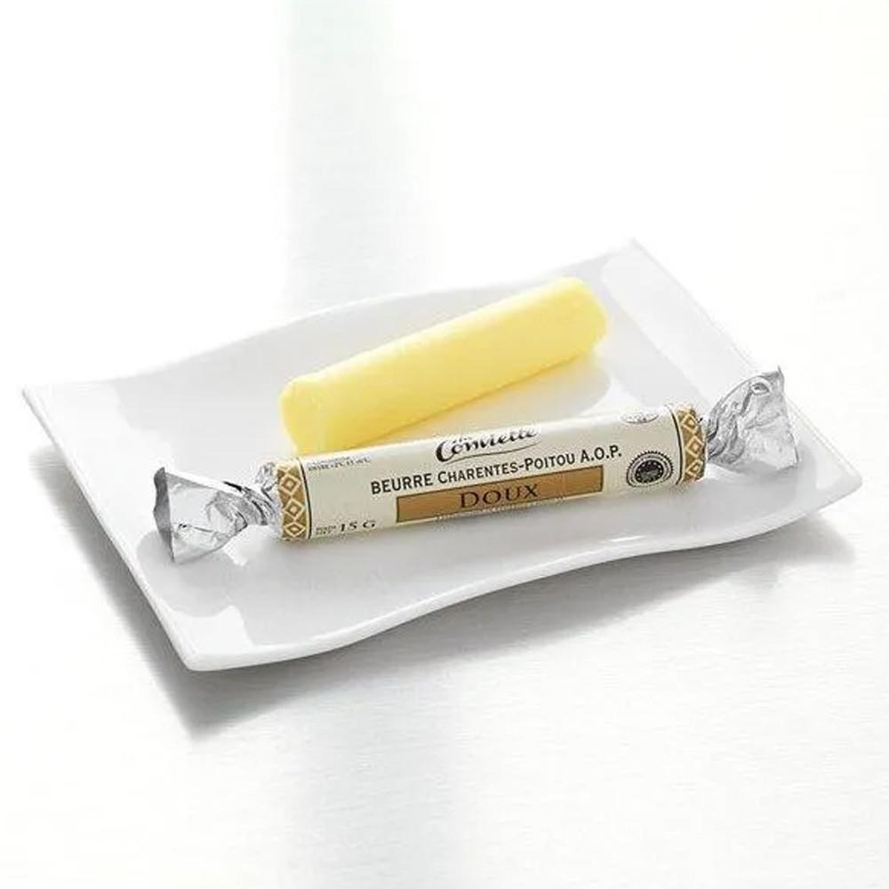 【柚子烘焙食品】法國 AOP頂級奶油 發酵奶油 無鹽/有鹽 15g(冷凍)糖果奶油 法國奶油 康門提斯 小奶油 迷你奶油-細節圖4