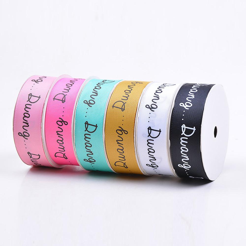 【柚子烘焙食品】2.5cm創意字母Dwang螺紋絲帶_100碼(顏色內詳)羅紋織帶/鮮花緞帶/包裝緞帶/蛋糕緞帶-細節圖4