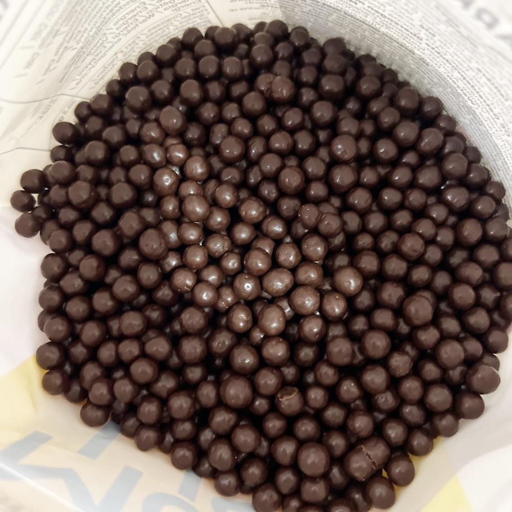 【柚子烘焙食品】嘉麗寶 苦甜巧克力脆球 100g 分裝 裝飾脆球 蛋糕裝飾 巧克力球 苦甜巧克力 巧克力米 德麥 佳麗寶-細節圖2