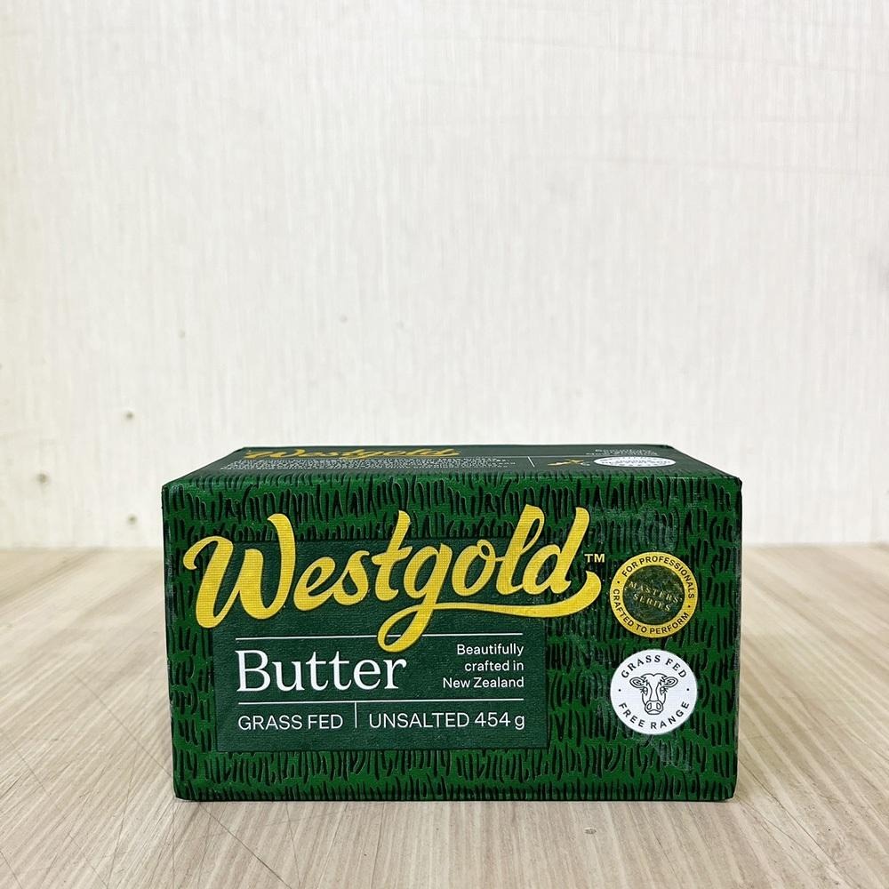 【柚子烘焙食品】紐西蘭 德紐westgold 磅裝黃金奶油 草飼奶油 454g 紐西蘭奶油 無鹽奶油 德紐 磅裝奶油-細節圖2