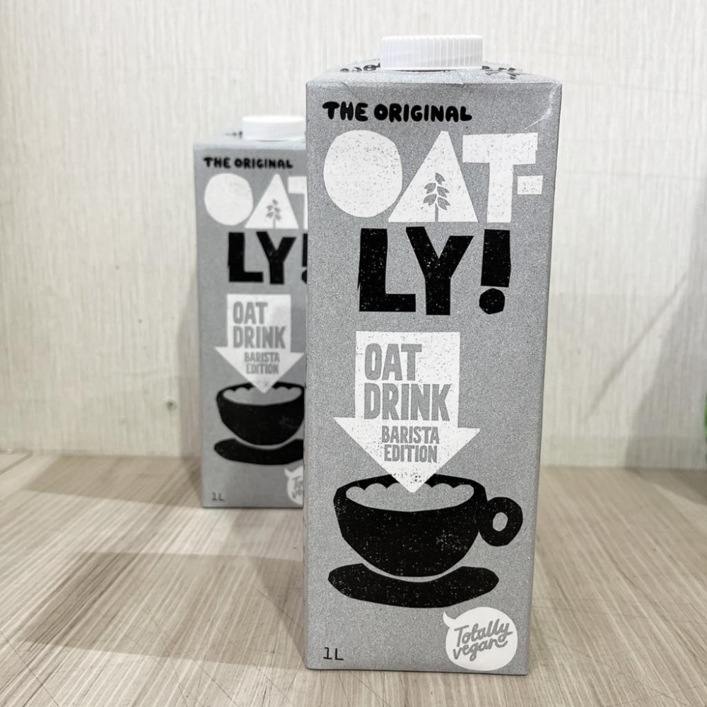 【柚子烘焙食品】Oatly 燕麥奶 植物奶 咖啡師燕麥奶 1000ml 咖啡師最愛 原味燕麥奶 無乳糖 燕麥拿鐵 低脂-細節圖3