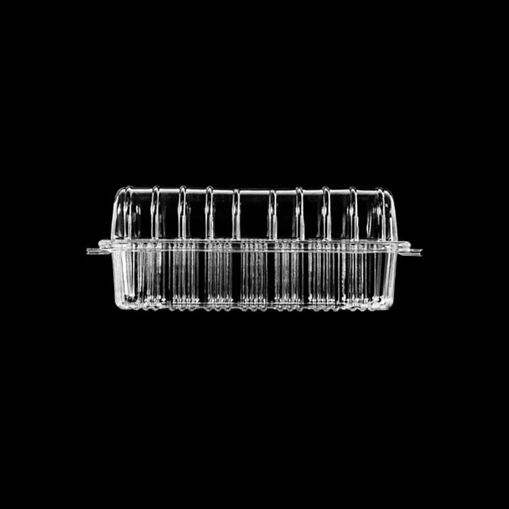 【柚子烘焙食品】透明瑞士捲盒 900入/箱 自扣盒 瑞士捲塑膠盒 瑞士捲 漢堡點心盒 蛋糕盒 泡芙盒 透明食品盒 外帶盒-細節圖3