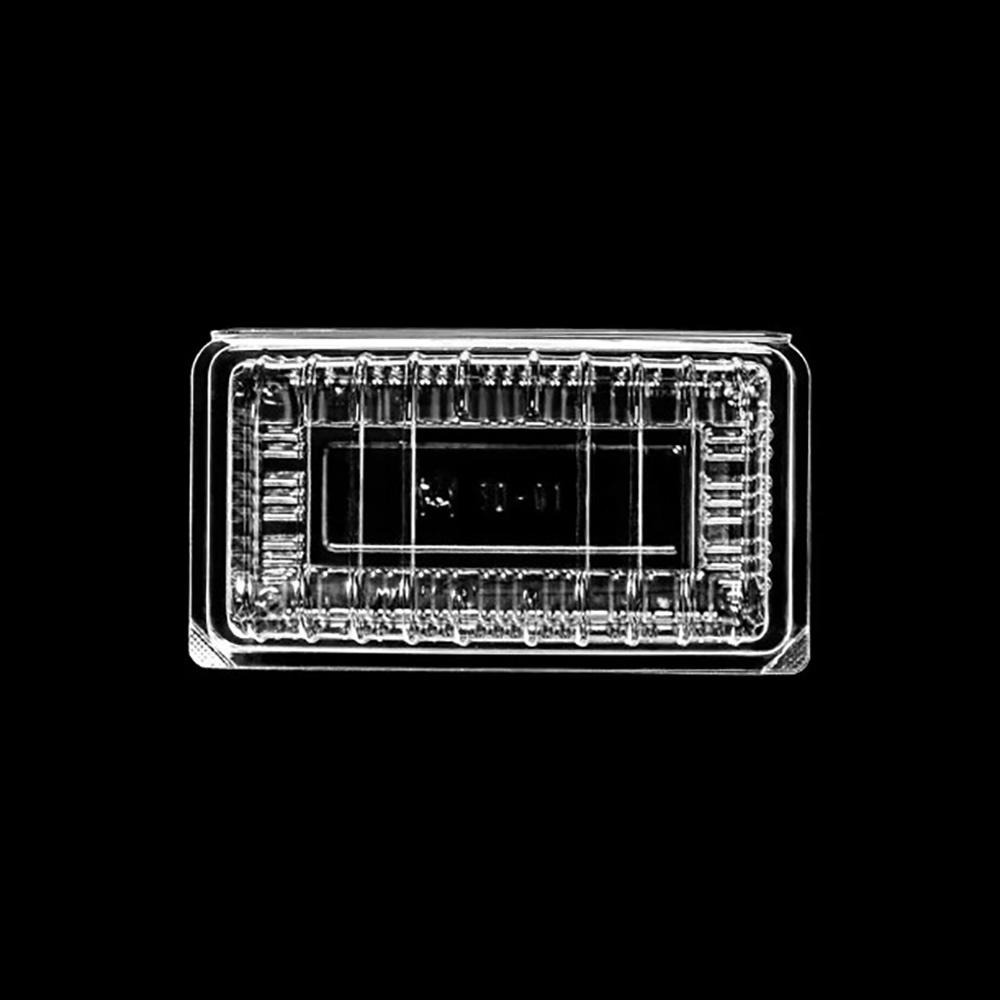 【柚子烘焙食品】透明瑞士捲盒 900入/箱 自扣盒 瑞士捲塑膠盒 瑞士捲 漢堡點心盒 蛋糕盒 泡芙盒 透明食品盒 外帶盒-細節圖4