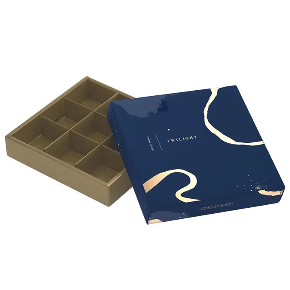 【柚子烘焙食品】中秋月餅禮盒 9粒 上下蓋禮盒(含內襯/袋子)中秋禮盒 月餅禮盒 蛋黃酥禮盒 月餅包裝盒 月餅盒 包裝盒-細節圖3