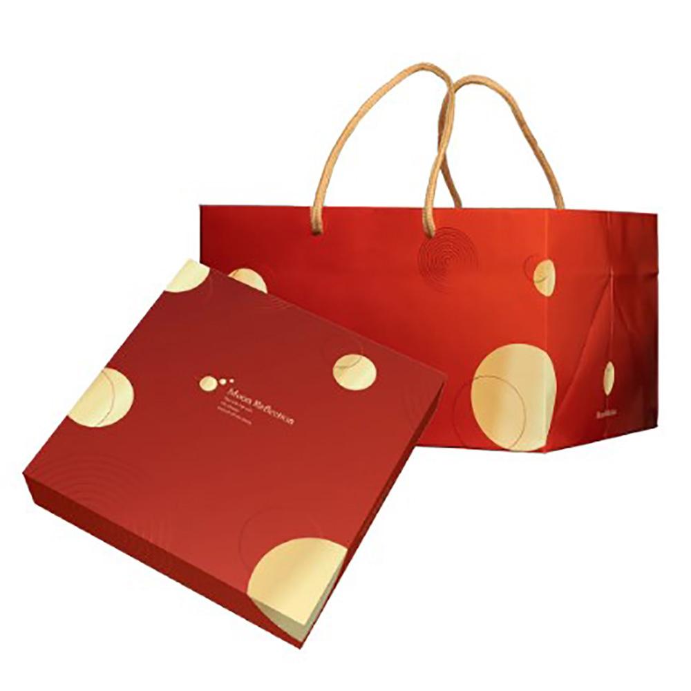 【柚子烘焙食品】中秋月餅禮盒 9粒 上下蓋禮盒(含內襯/袋子)中秋禮盒 月餅禮盒 蛋黃酥禮盒 月餅包裝盒 月餅盒 包裝盒-細節圖6