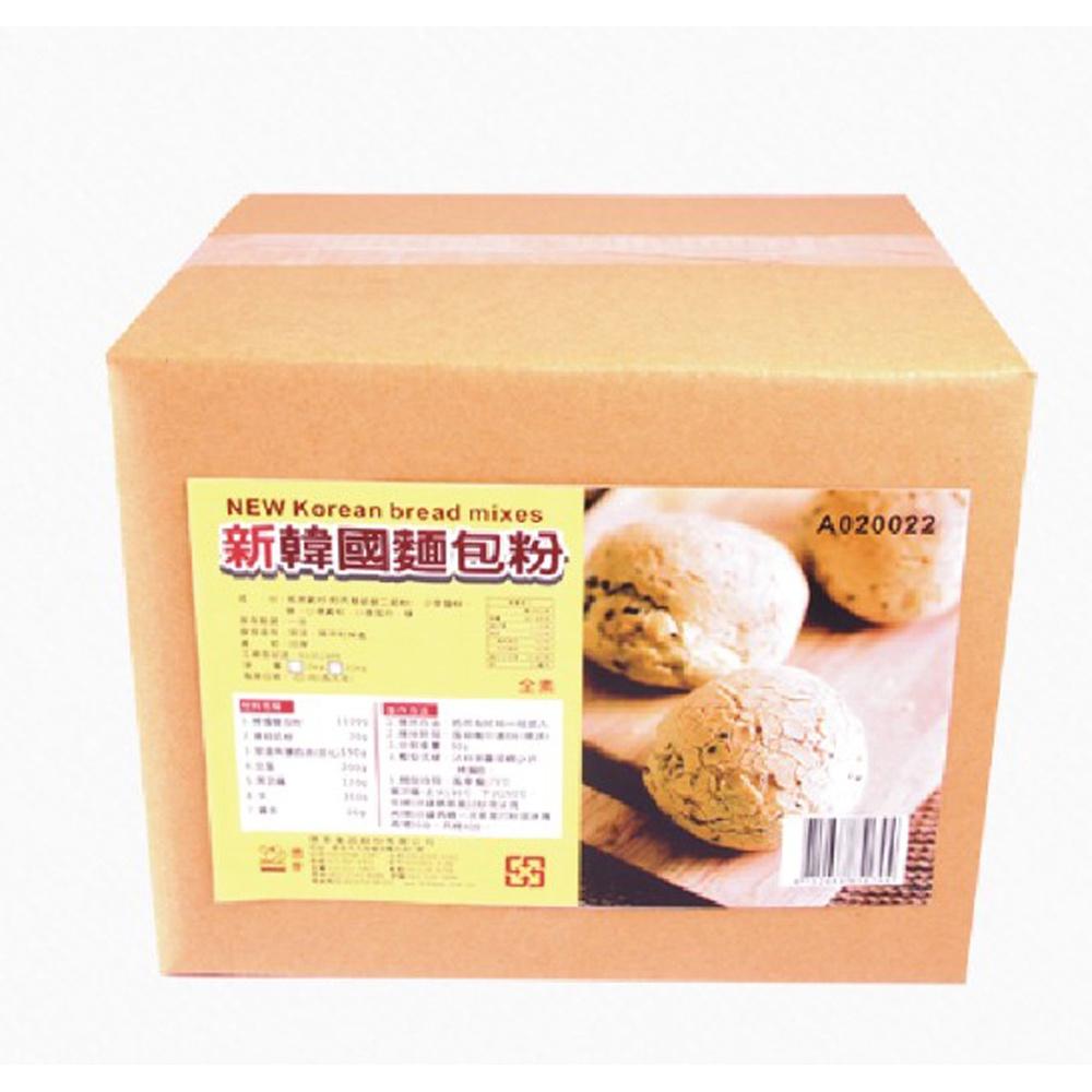 【柚子烘焙食品】德麥 新韓國麵包粉 10kg 原箱裝 韓國麵包 預拌粉卡拉棒 起司棒 麵包粉 起司棒 營業用 大包裝-細節圖3