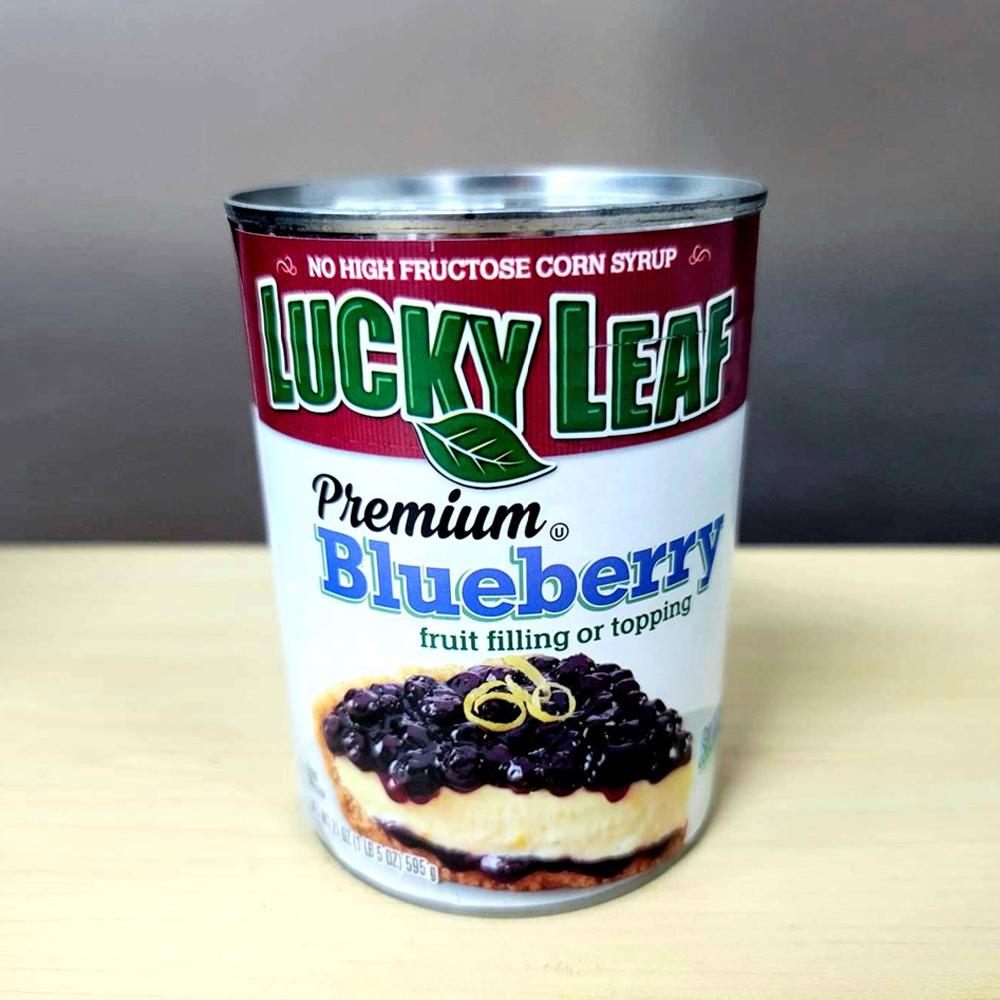 【柚子烘焙食品】LuckyLeaf 派餡 草莓派餡 藍莓派餡 櫻桃派餡 595g 內餡 21oz 美國進口 水果派餡罐頭-細節圖4