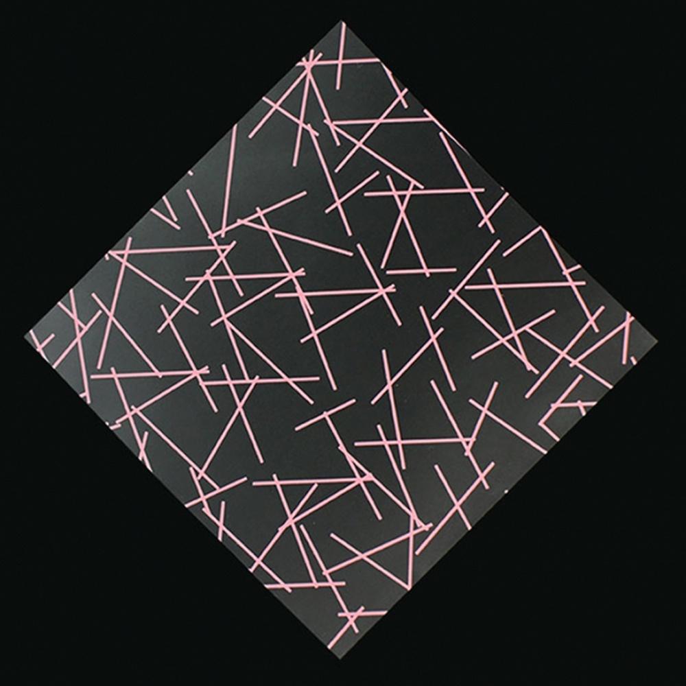 【柚子烘焙食品】OPP襯紙 (粉色線條/黃色螺旋) 雪媚娘-細節圖2