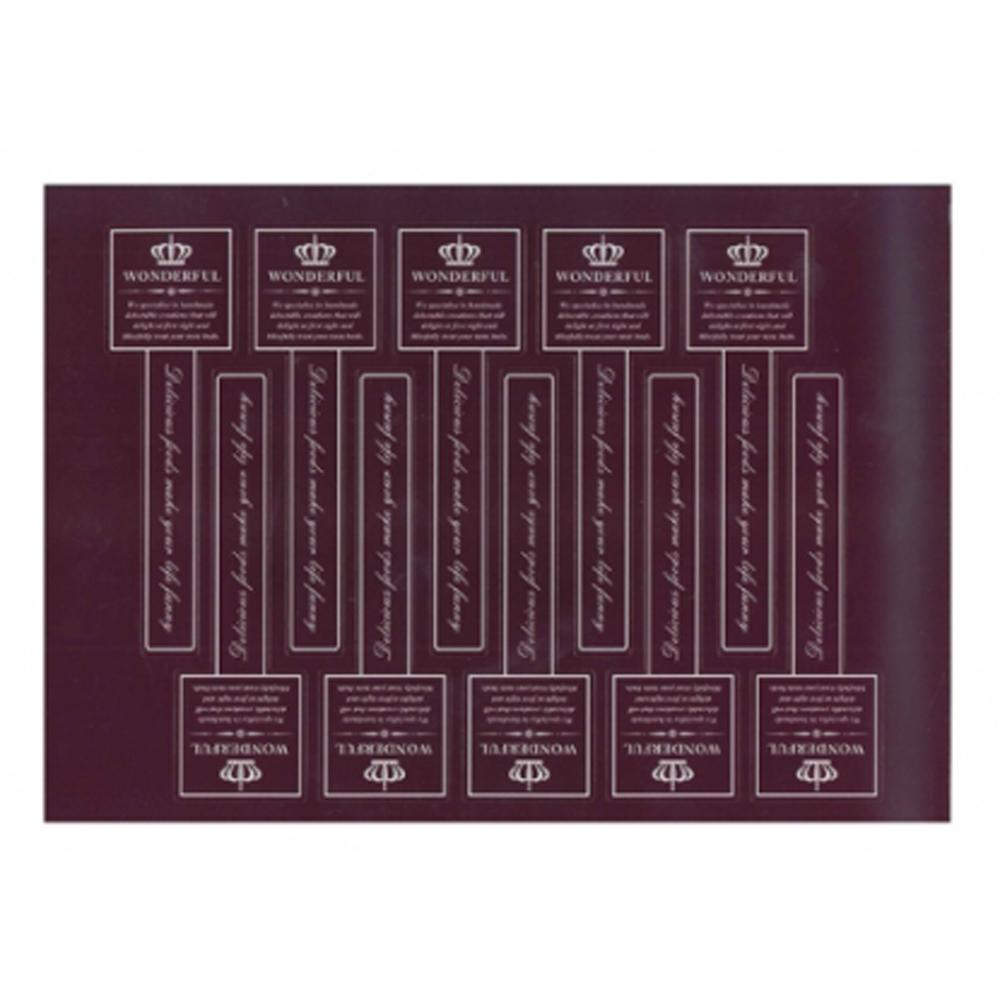 【柚子烘焙食品】甜點封口貼紙 單邊長條封口貼紙 封口貼紙 布丁杯 奶酪杯 甜點杯 飲料 封口貼紙 手作單邊飲料封口貼紙-細節圖5