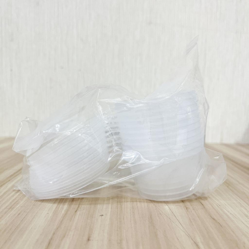 【柚子烘焙食品】醬料杯 25cc/50cc 連蓋醬料杯 一體成形 外帶盒 醬料盒 調味料 果涷杯 甜點杯 塑膠杯 果醬杯-細節圖5