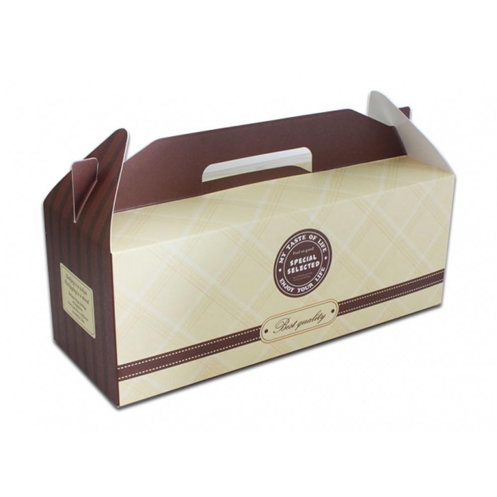 【柚子烘焙食品】精緻手提盒 生乳捲蛋糕盒 彌月蛋糕盒 蛋糕捲盒  瑞士捲盒 手提盒 開窗手提盒 慕斯杯盒 點心盒 野餐盒-細節圖3