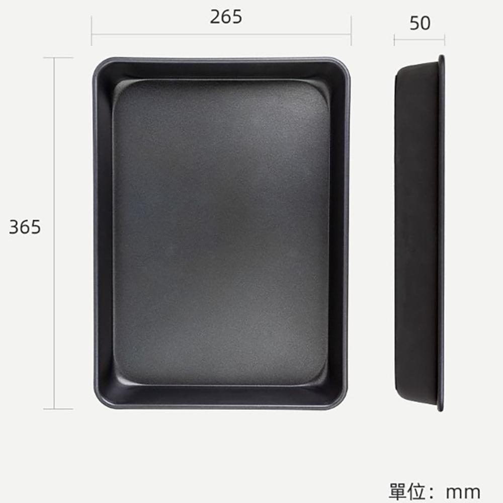 【柚子烘焙食品】三能 SN1206 鋁合金烤盤 不沾烤盤 深烤盤 烘焙 烤盤 365x265x50mm 1000系列不沾-細節圖5