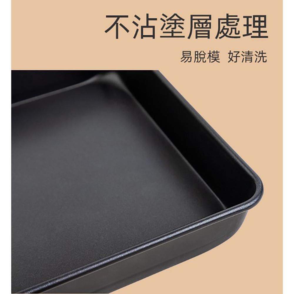 【柚子烘焙食品】三能 SN1206 鋁合金烤盤 不沾烤盤 深烤盤 烘焙 烤盤 365x265x50mm 1000系列不沾-細節圖6