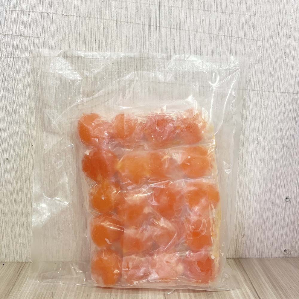 【柚子烘焙食品】特價 鹹蛋黃 大顆鹹蛋黃 20入 中秋節 月餅 內餡 蛋黃酥 鴨蛋黃 金沙料理 金沙酥 嚴選鹹蛋(冷凍)-細節圖2