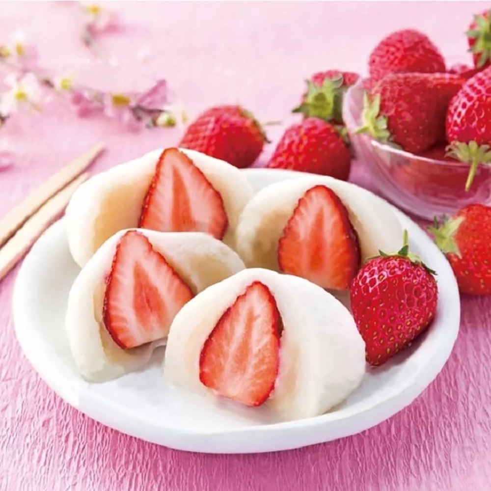 【柚子烘焙食品】卡羅 雪莓娘粉（沖泡式）2kg 雪莓娘 草莓大福粉 冰皮麻糬粉 麻吉粉 麻糬粉 大福 中秋節 冰皮月餅-細節圖2