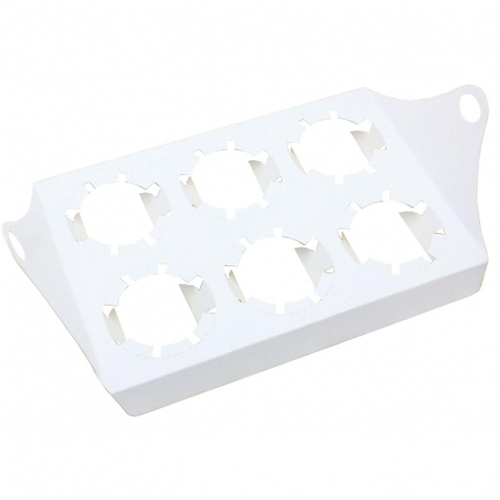 【柚子烘焙食品】6入手提開窗盒 精緻手提盒 包裝紙盒 外帶包裝盒 點心盒 蛋糕盒 外送餐盒 甜點盒 蛋塔盒月餅盒 瑪芬盒-細節圖3