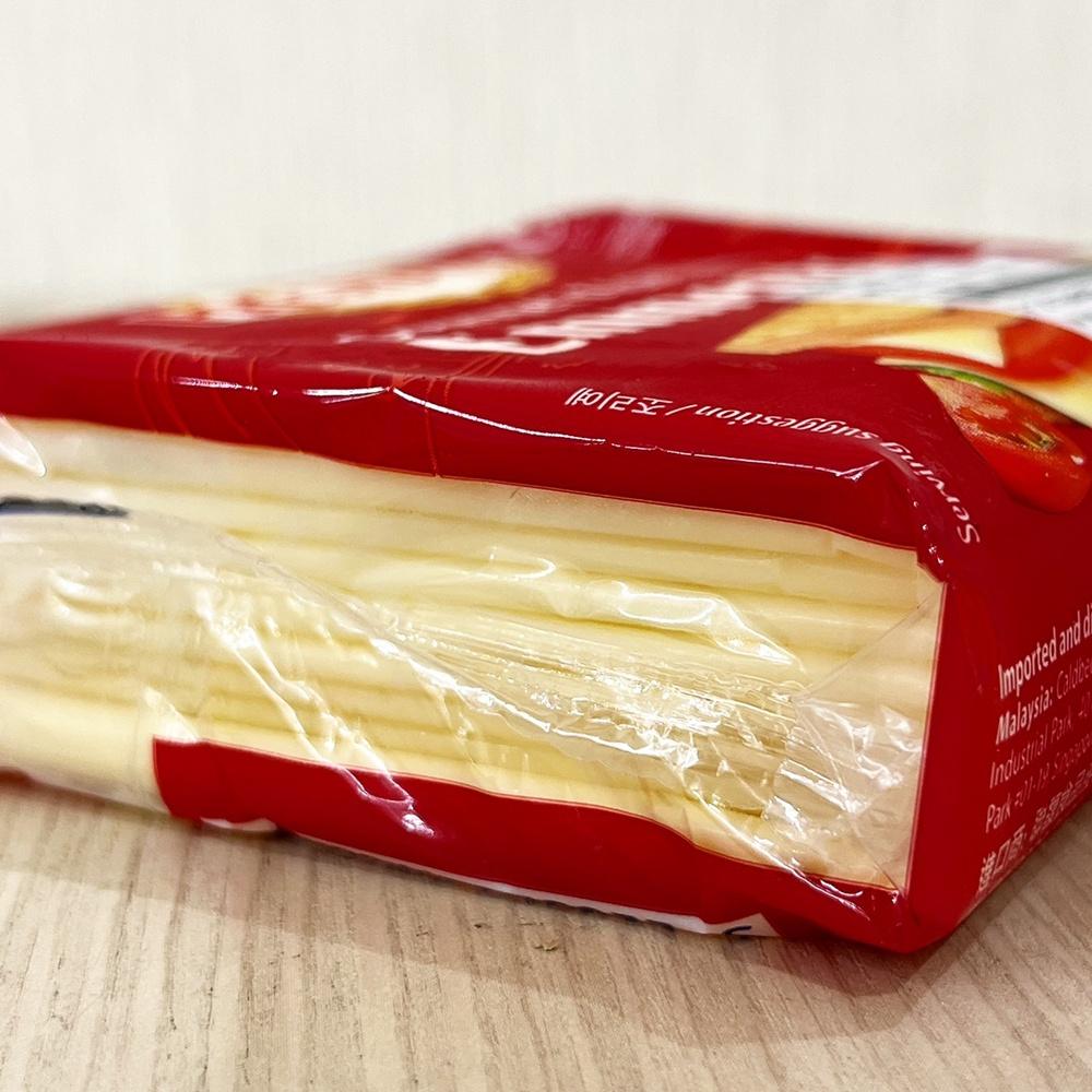 【柚子烘焙食品】總統牌起司片 乾酪 漢堡 較低脂 瑪芝瑞拉 土司愛曼塔 切片乾酪 切片起司片 吐司 貝果 餅乾 (冷藏)-細節圖7