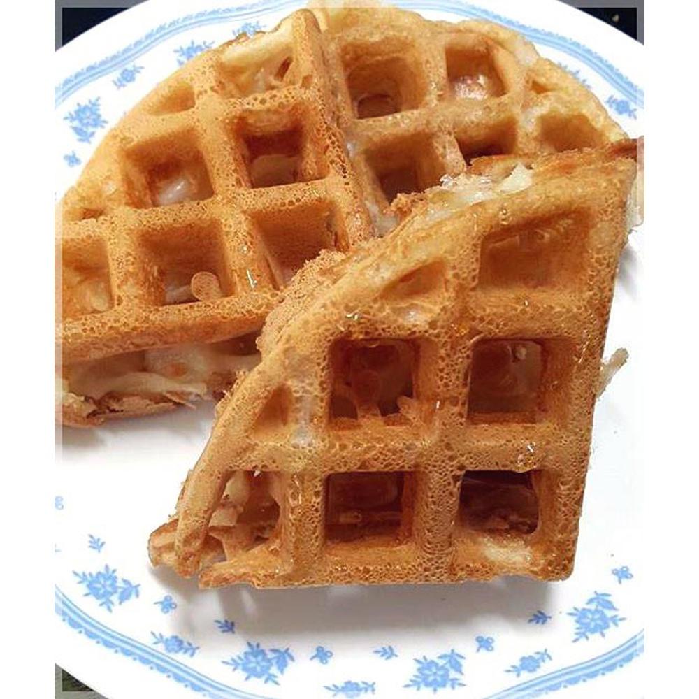 【柚子烘焙食品】仙知味 脆皮麻糬鬆餅粉 1000g 營業用鬆餅粉 1kg 鬆餅粉 雞蛋仔粉 預拌粉 鬆餅 下午茶 點心-細節圖3