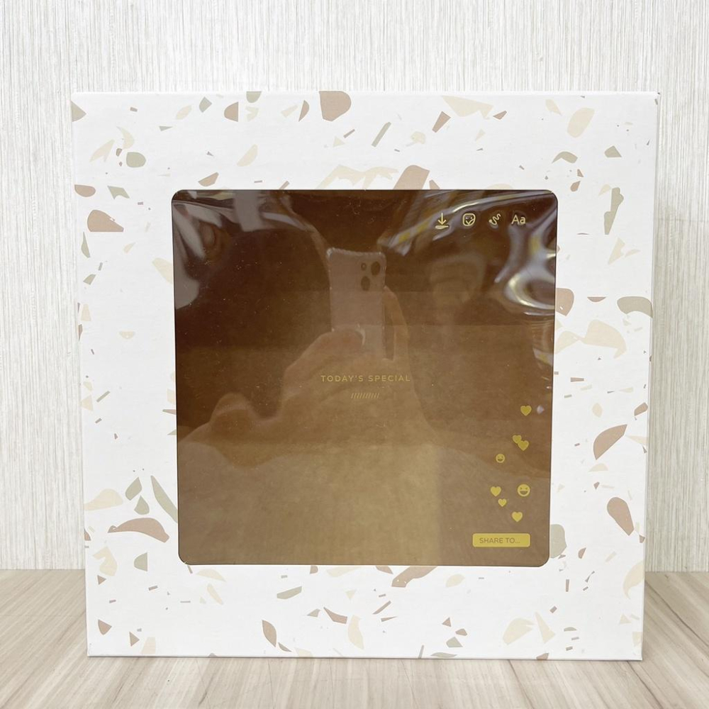 【柚子烘焙食品】8吋開窗蛋糕盒-歐膩濾鏡  21*21*9cm 蛋糕盒 點心盒 麵包盒 野餐盒 三明治盒-細節圖2