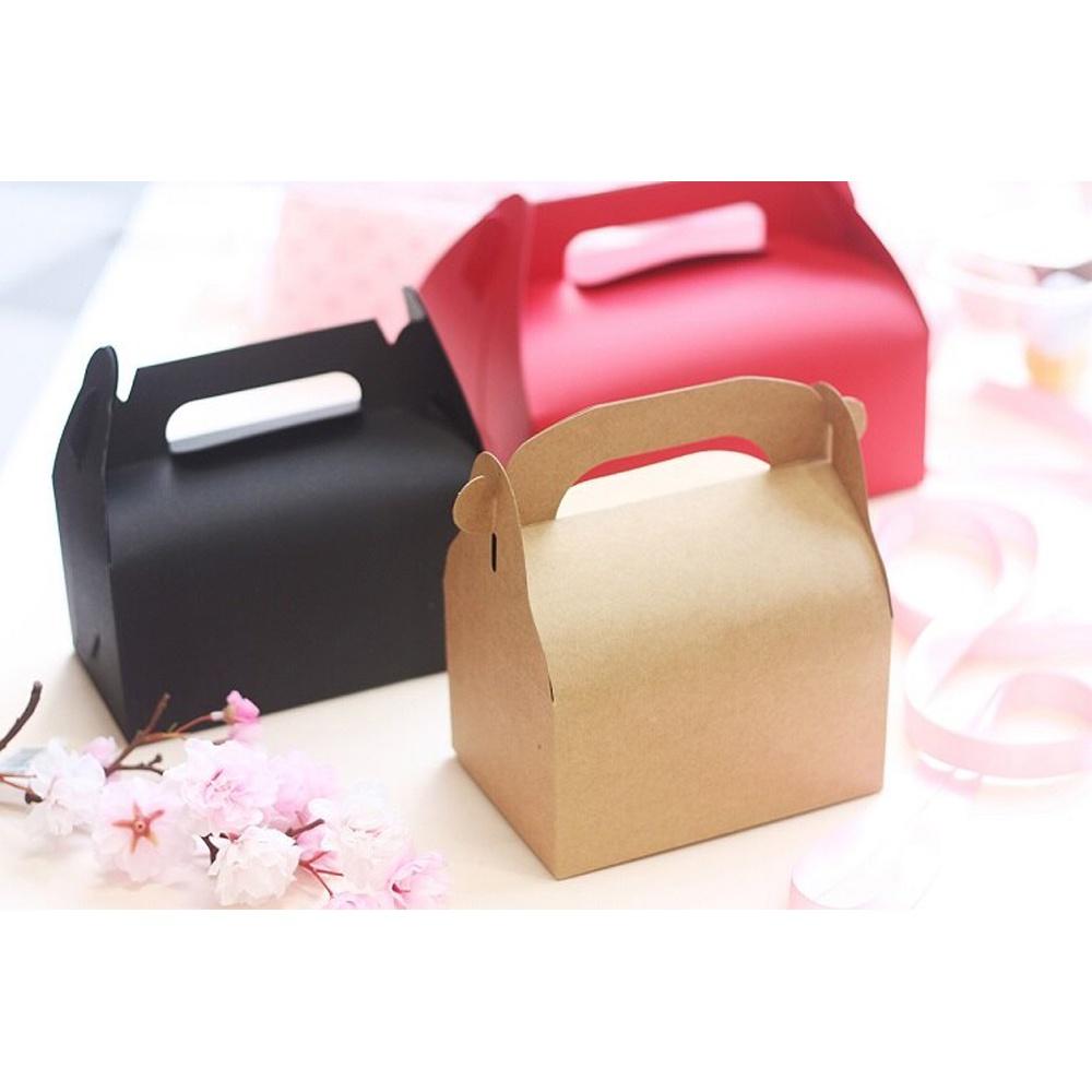 【柚子烘焙食品】手提紙盒 餅乾盒 西點盒 小手提盒 包裝盒 瑞士捲手提盒 蛋糕盒 麵包盒 甜點盒 點心盒 手提餐盒 烘焙-細節圖3