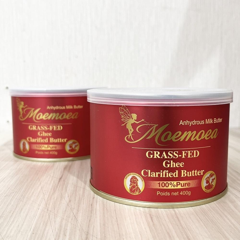 【柚子烘焙食品】茉依亞罐裝無水奶油 400g 無水奶油 紐西蘭 Moemoea 無水無鹽奶油 易開罐裝無水奶油 天然奶油-細節圖2