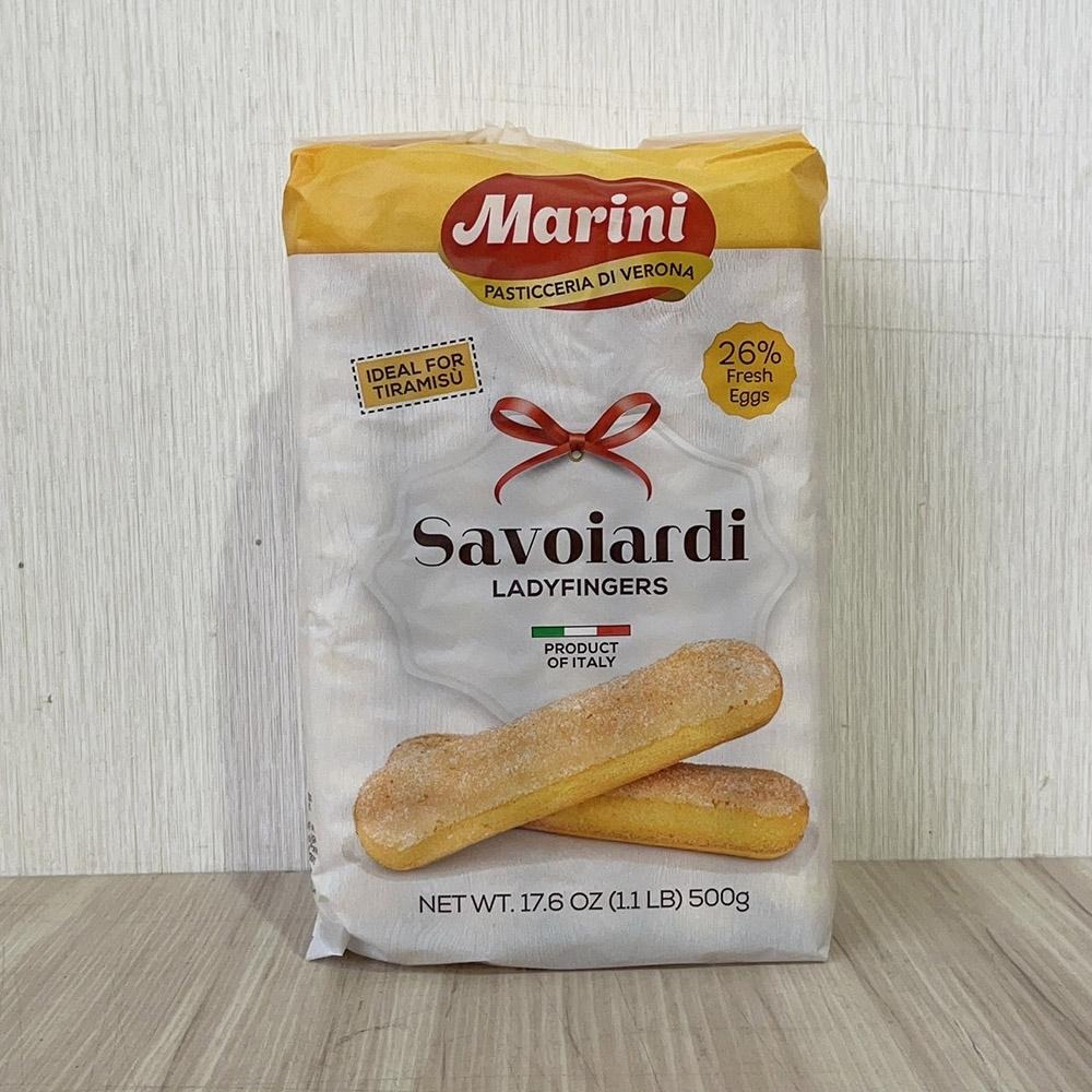 【柚子烘焙食品】義大利 Marini 馬諾尼 手指餅乾 200g/500g 蛋奶素 提拉米蘇 拇指餅乾 拇指餅 手指餅-細節圖9