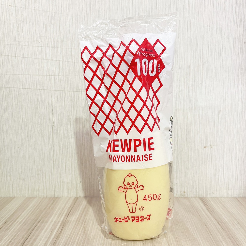 【柚子烘焙食品】日本KEWPIE美乃滋 450g 蛋黃沙拉醬 沙拉 料理 炸物 廣島燒 章魚燒 沾醬 日本美乃滋-細節圖4