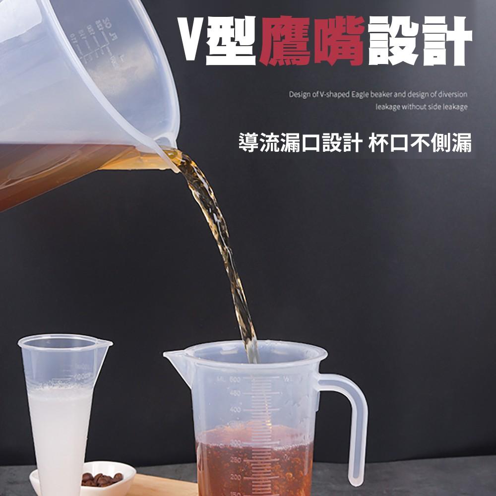 【柚子烘焙食品】量杯 計量杯 多功能雙刻度量杯 毫升杯 透明 刻度清晰 PP環保材質5A等級 透明家用冷熱可用烘焙工具-細節圖5