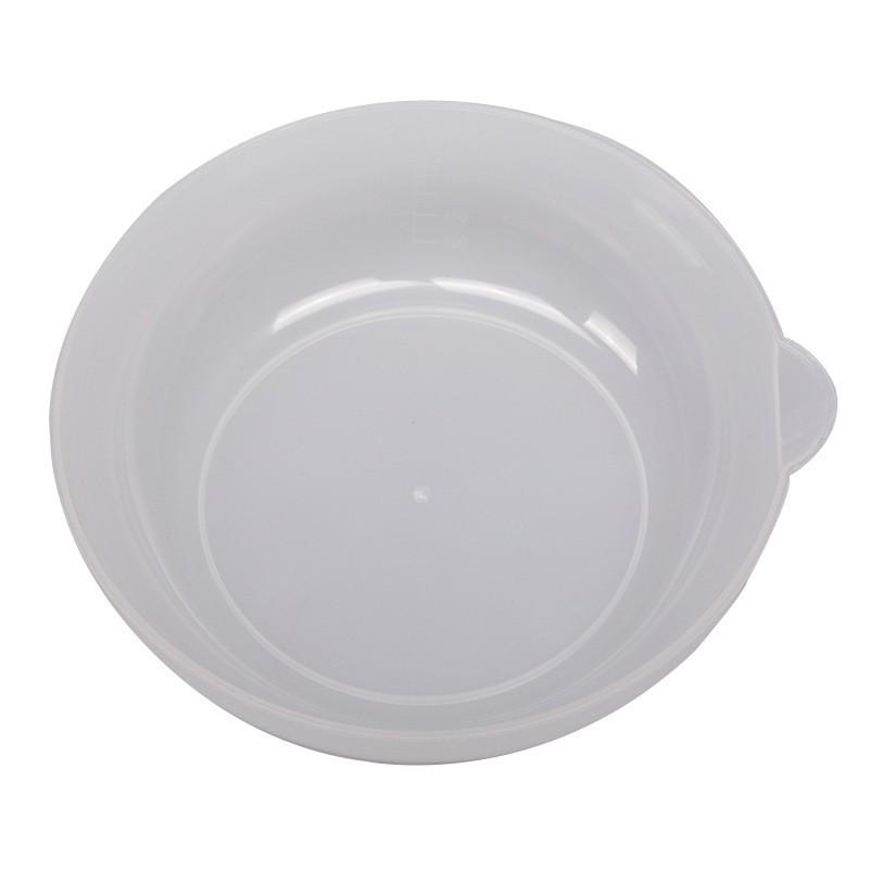 【柚子烘焙食品】秤盤 帶容量標識 蛋糕用塑料盤 廚房秤盤600ml 秤粉 秤料 容器 調合 烘焙廚房必備 DIY烘焙工具-細節圖2