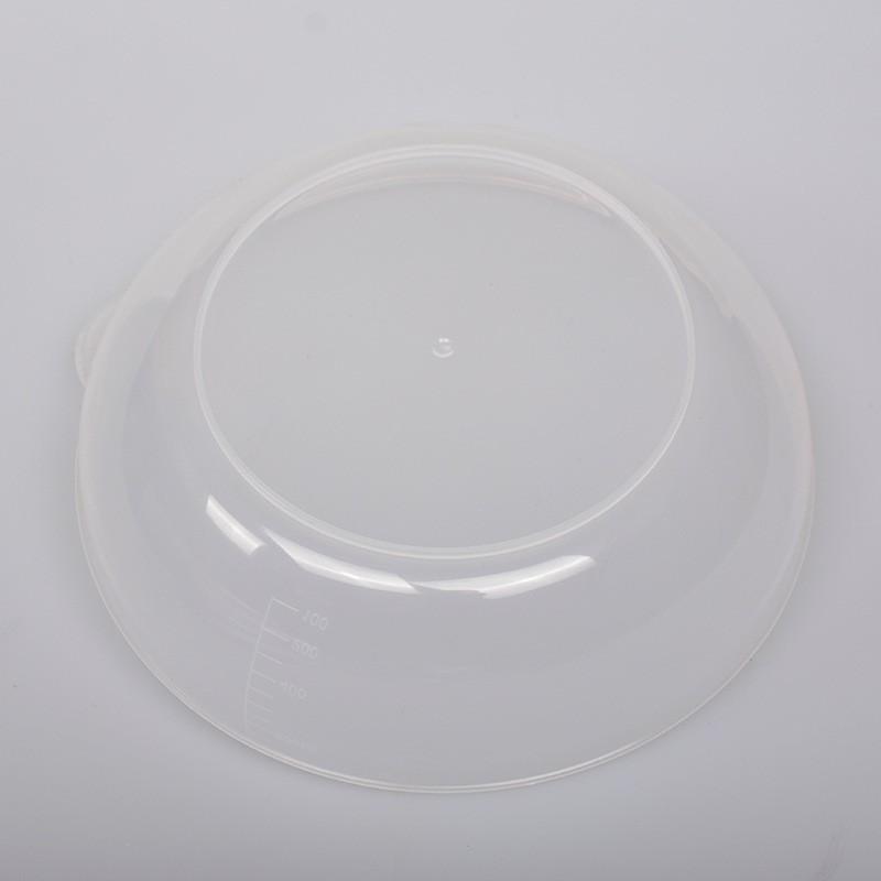 【柚子烘焙食品】秤盤 帶容量標識 蛋糕用塑料盤 廚房秤盤600ml 秤粉 秤料 容器 調合 烘焙廚房必備 DIY烘焙工具-細節圖3