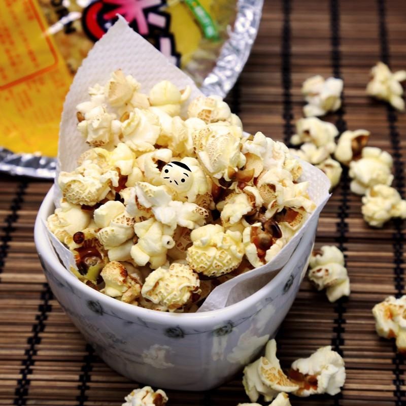 【柚子烘焙食品】日正 爆米花 新奇玉米花 爆米花55g 口味 甜 鹹 奶油風味 烤爆米花 點心 在家自已烤 素食可用-細節圖7