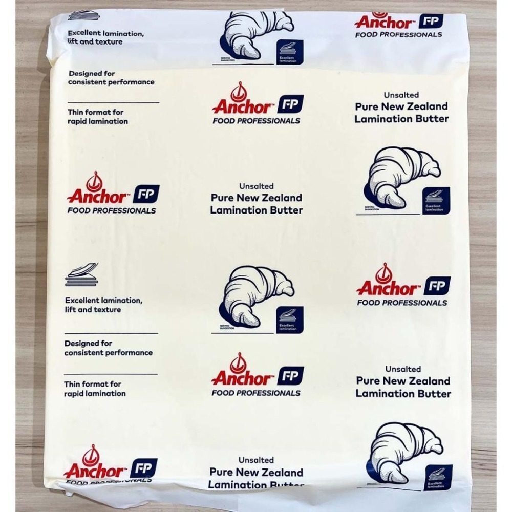 【柚子烘焙食品】紐西蘭 安佳片裝奶油 無鹽/有鹽 1kg (低溫宅配) 安佳奶油 片裝奶油 安佳 無鹽奶油片 適用可頌-細節圖5