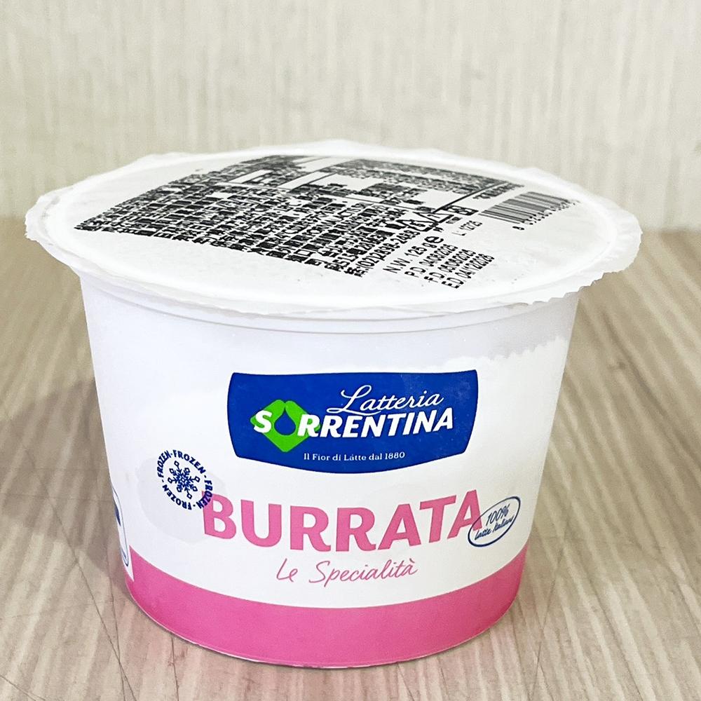 【柚子烘焙食品】冷凍布拉塔乾酪 125g BurrataCheese 布拉塔 麵包 沙拉 前菜 披薩 義大利起司 起司-細節圖3