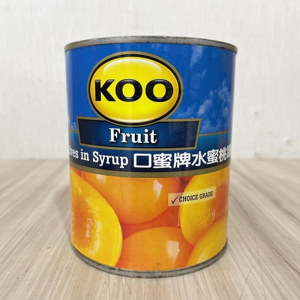 【柚子烘焙食品】KOO 什錦水果/水蜜桃_825g-細節圖6