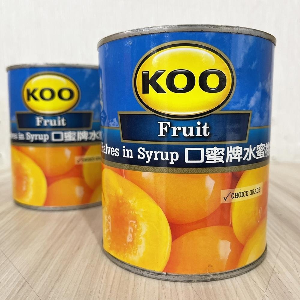 【柚子烘焙食品】KOO 什錦水果/水蜜桃_825g-細節圖8