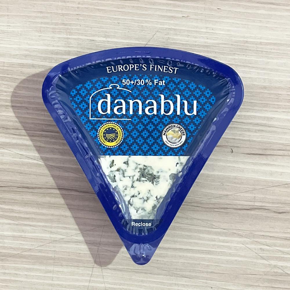 【柚子烘焙食品】EF丹麥藍乾酪 100g 藍乳酪 盒裝 藍紋乳酪 藍起司 藍紋起司 (冷藏)-細節圖2