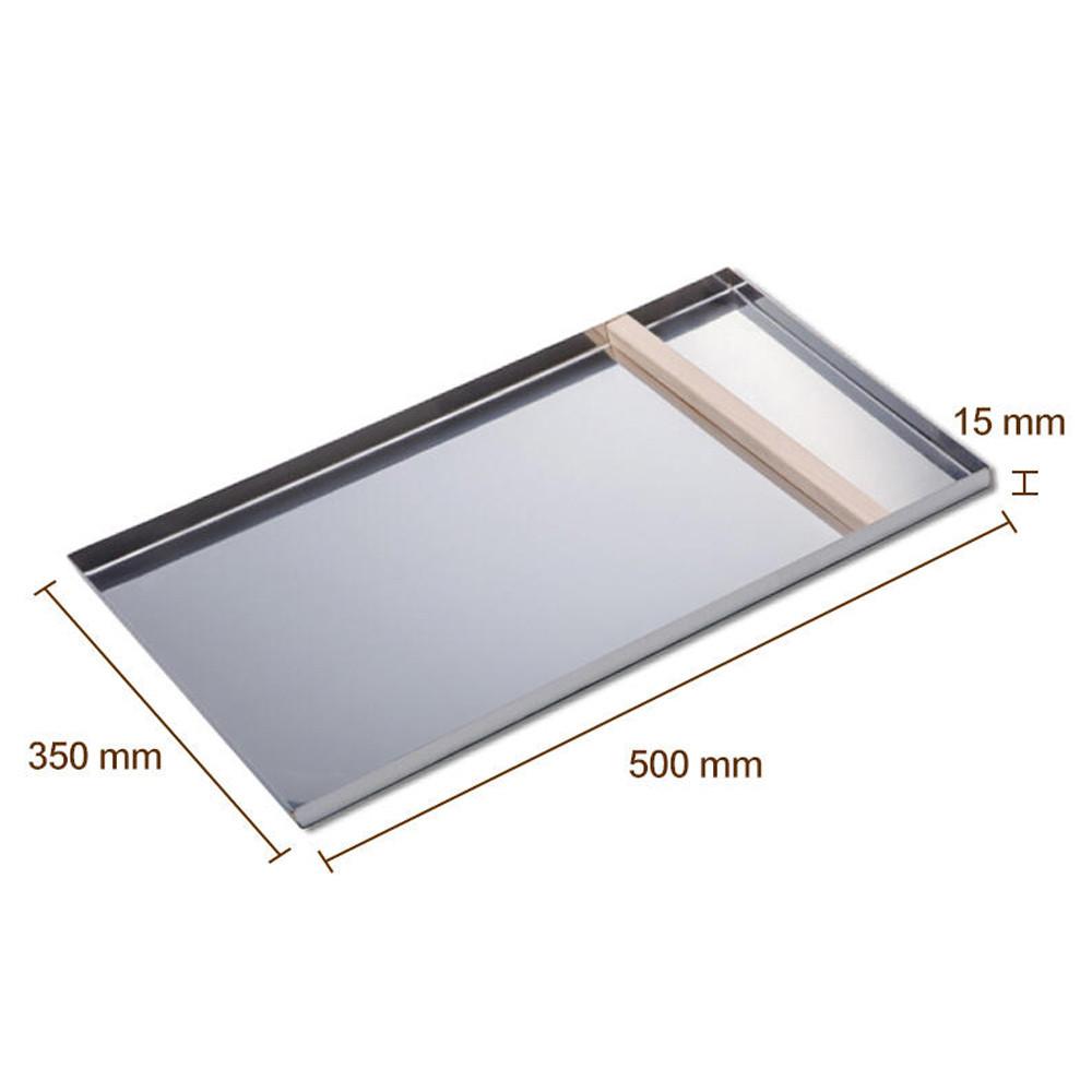 【柚子烘焙食品】《三能》SN1341不銹鋼牛軋糖烤盤-細節圖3