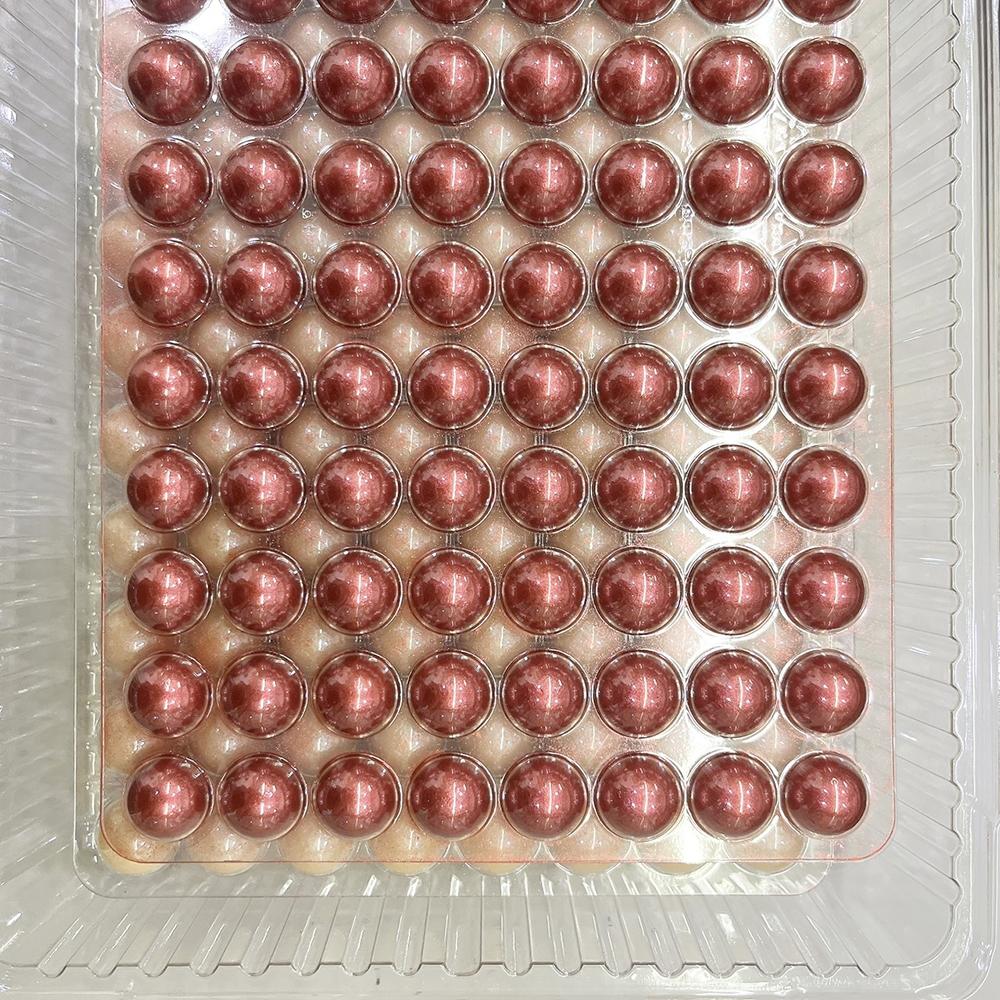 【柚子烘焙食品】三色迷你金球巧克力裝飾 312個/盒 直俓1.4公分 巧克力裝飾 蛋糕裝飾 迷你巧克力球 DIY材料裝飾-細節圖5